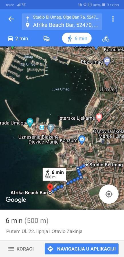 Studio Bi Apartment Umag Luaran gambar